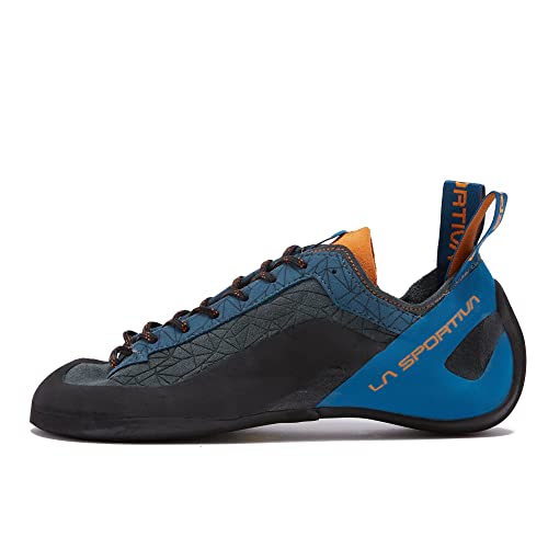 LA SPORTIVA M Finale Blau - Leistungsfähiger technischer Herren Kletterschuh, Größe EU 40 - Farbe Space Blue - Maple von LA SPORTIVA