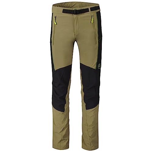 LA SPORTIVA Herren Funktionshose Wanderhose Trekkinghose Outdoor Cardinal Pant, Farbe:Oliv, Artikel:-731999 Turtle/Black, Größe:L von LA SPORTIVA