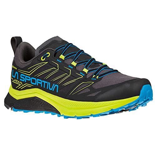 LA SPORTIVA Herren Jackal GTX Schuhe, Black-neon, EU 43.5 von LA SPORTIVA