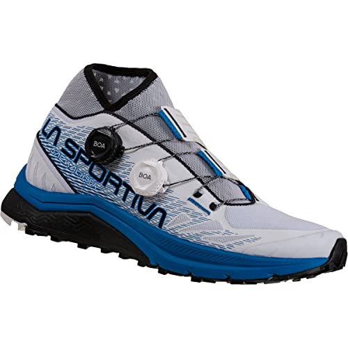 LA SPORTIVA Herren Jackal II Boa Schuhe, White-Electric Blue, EU 42 von LA SPORTIVA