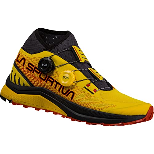 LA SPORTIVA Jackal II BOA Herren Laufschuhe gelb Gr. 46 von LA SPORTIVA