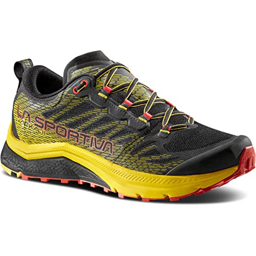 LA SPORTIVA Herren Jackal II Schuhe, Black-Yellow, EU 45.5 von LA SPORTIVA