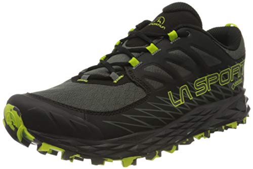 La Sportiva Herren Lycan GTX Traillaufschuhe, Mehrfarbig, Grau, Grün (Carbon/Apple Green 000), 42 EU von LA SPORTIVA