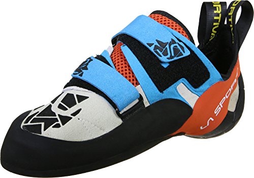 LA SPORTIVA Otaki Kletterschuhe, Blue-Flame, EU 45 von LA SPORTIVA