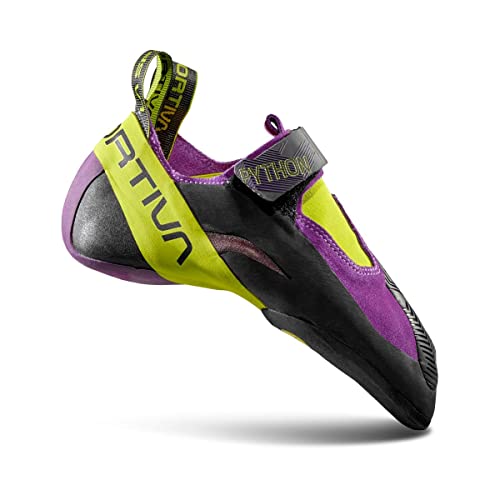 LA SPORTIVA Herren Python Kletterschuhe, Purple-Lime Punch, EU 36.5 von LA SPORTIVA