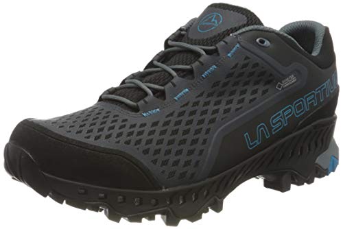 LA SPORTIVA M Spire GTX Surround Blau-Grau - Gore-Tex Wasserdichter atmungsaktiver Herren Gore-Tex Surround Bergschu von LA SPORTIVA