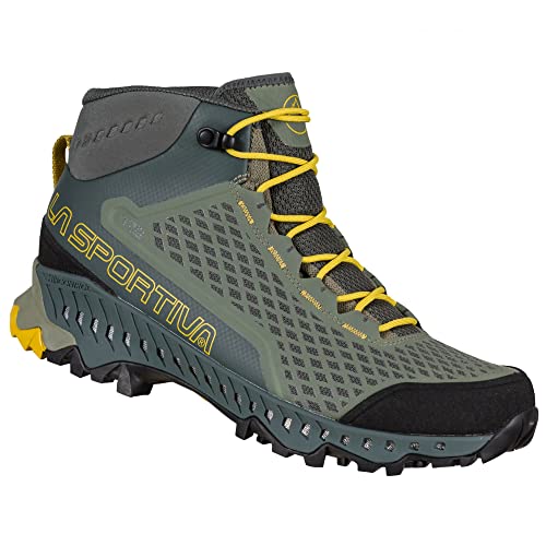 LA SPORTIVA M Stream GTX Surround Grün - Gore-Tex Atmungsaktiver vielseitiger Herren Gore-Tex Wanderschuh, Größe EU 4 von LA SPORTIVA