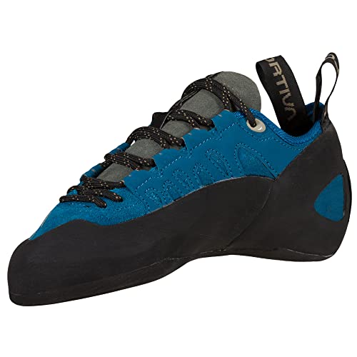 LA SPORTIVA M Tarantulace Blau - Bequemer vielseitiger Herren Leder-Kletterschuh, Größe EU 40 - Farbe Space Blue - Clay von LA SPORTIVA