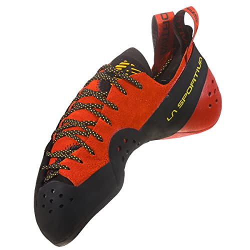 LA SPORTIVA Testarossa Rot - Leistungsfähiger ästhetischer Kletterschuh, Größe EU 39 - Farbe Red - Black von LA SPORTIVA