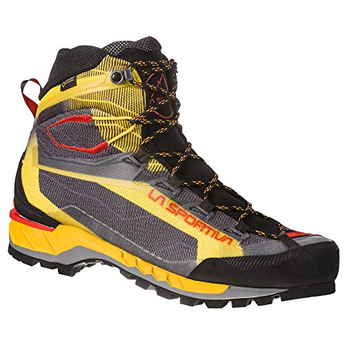 LA SPORTIVA M Trango Tech GTX Gelb-Schwarz - Gore-Tex Robuster technischer Herren Bergschuh, Größe EU 42.5 - Farbe Bla von LA SPORTIVA