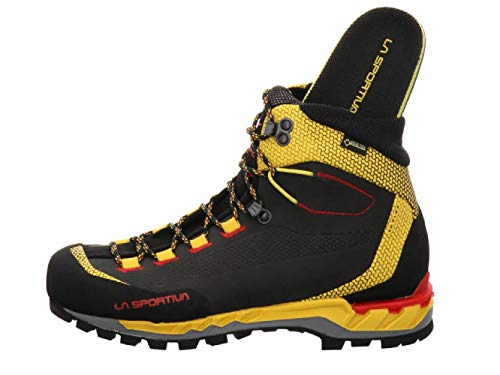 LA SPORTIVA M Trango Tech Leather GTX Gelb-Schwarz - Gore-Tex Leichter robuster Herren Wanderschuh, Größe EU 41 - Farb von LA SPORTIVA