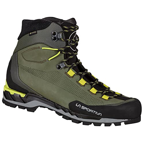 LA SPORTIVA M Trango Tech Leather GTX Grün - Gore-Tex Leichter robuster Herren Wanderschuh, Größe EU 42 - Farbe Lichen von LA SPORTIVA