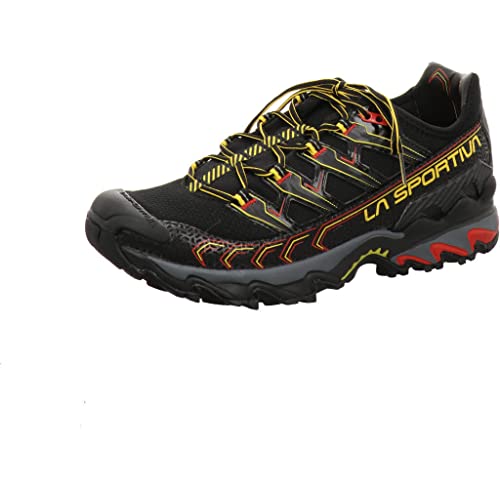 LA SPORTIVA Herren Ultra Raptor II Schuhe, Black-Yellow, EU 47 von LA SPORTIVA