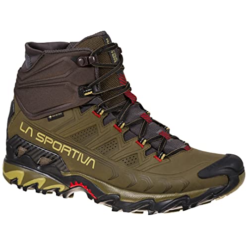 La Sportiva Herren Ultra Raptor II Mid Leather GTX Bergstiefel, Rot 810317, 45.5 EU von LA SPORTIVA