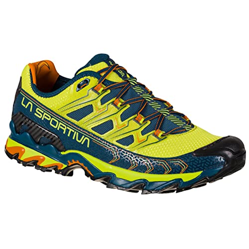 LA SPORTIVA M Ultra Raptor Ii Blau - Technischer atmungsaktiver Herren Trailrunning Schuh, Größe EU 42.5 - Farbe Lime Pu von LA SPORTIVA