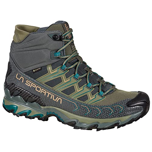 LA SPORTIVA M Ultra Raptor Ii Mid GTX Grau-Grün - Gore-Tex wasserdichte atmungsaktive Herren Gore-Tex Wanderschuhe, G von LA SPORTIVA