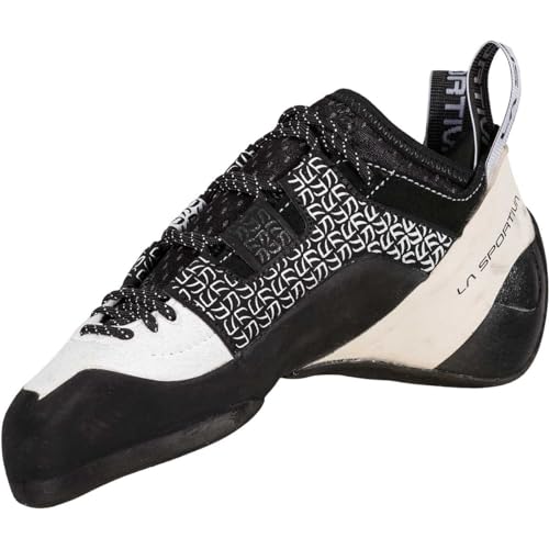 LA SPORTIVA Damen Katana Laces Kletterschuhe, White-Black, EU 37.5 von LA SPORTIVA