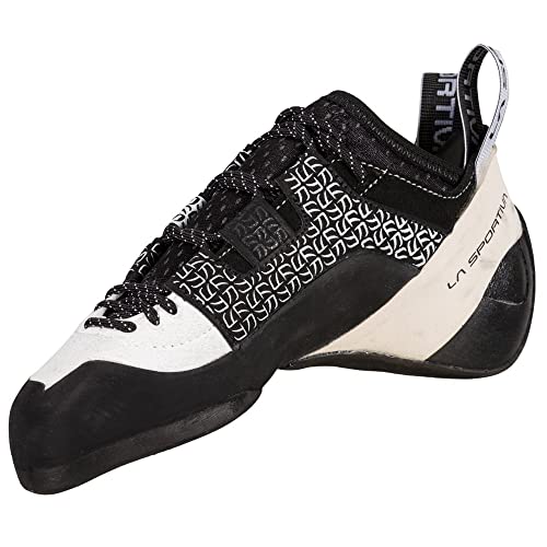 LA SPORTIVA Damen Katana Laces Kletterschuhe, White-Black, EU 40 von LA SPORTIVA