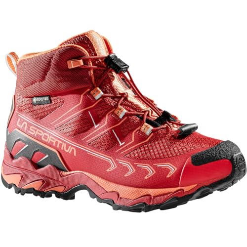 LA SPORTIVA Kinder Ultra Raptor II Mid GTX Schuhe, Velvet-Flamingo, EU 27 von LA SPORTIVA