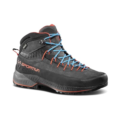 LA SPORTIVA LaSportiva TX4 Evo Mid GTX - Herren Wanderschuh - Carbon/Cherry Tomato - 43,5 von LA SPORTIVA