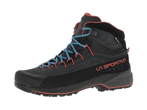 LA SPORTIVA TX4 Evo Mid GTX - Herren Wanderschuh - Carbon/Cherry Tomato - 46,5 von LA SPORTIVA