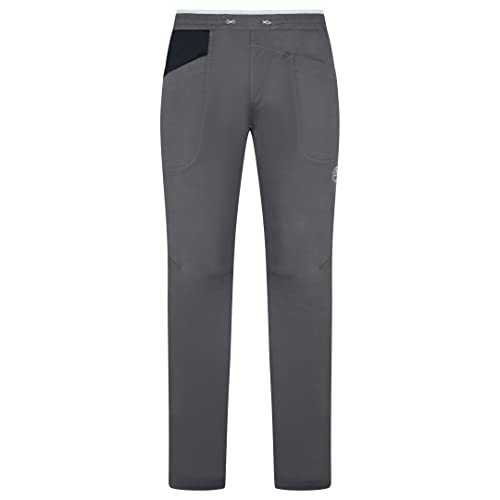 LA SPORTIVA M Bolt Pant Grau - Leichte Funktionelle Herren Hose, Größe L - Farbe Carbon - Black von LA SPORTIVA