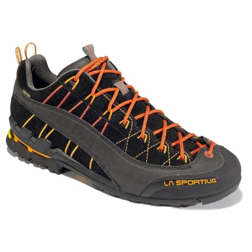 LA SPORTIVA M Hyper GTX Schwarz - Gore-Tex Technischer Herren Zustiegsschuh, Größe EU 42 - Farbe Black von LA SPORTIVA