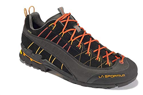 LA SPORTIVA M Hyper GTX Schwarz - Gore-Tex Technischer Herren Zustiegsschuh, Größe EU 43.5 - Farbe Black von LA SPORTIVA