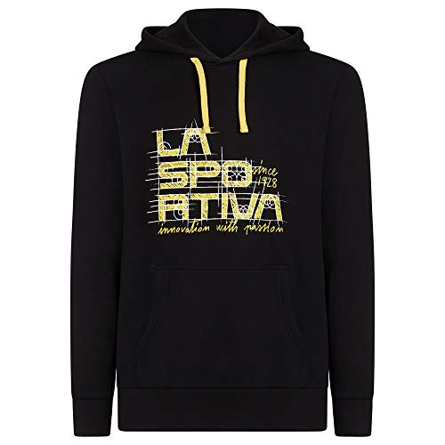 LA SPORTIVA M Project Hoody Gelb-Schwarz, Herren Sweaters und Hoodies, Größe L - Farbe Black - Yellow von LA SPORTIVA