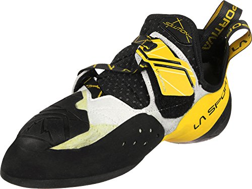 LA SPORTIVA Herren Solution Kletterschuhe, White-Yellow, EU 39 von LA SPORTIVA