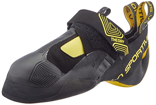 LA SPORTIVA M Theory Gelb - Technischer dynamischer Herren Kletterschuh, Größe EU 37 - Farbe Black - Yellow von LA SPORTIVA