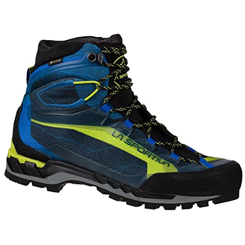 LA SPORTIVA M Trango Tech GTX Blau - Gore-Tex Robuster technischer Herren Bergschuh, Größe EU 42.5 - Farbe Electric Bl von LA SPORTIVA