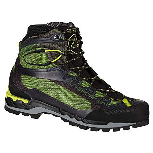 LA SPORTIVA M Trango Tech GTX Grün - Gore-Tex Robuster technischer Herren Bergschuh, Größe EU 44.5 - Farbe Black - Neo von LA SPORTIVA