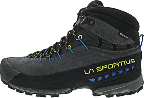 LA SPORTIVA M Tx 4 Mid GTX Schwarz - Gore-Tex Wasserdichter atmungsaktiver Gore-Tex Herren-Wanderschuh, Größe EU 44 - von LA SPORTIVA