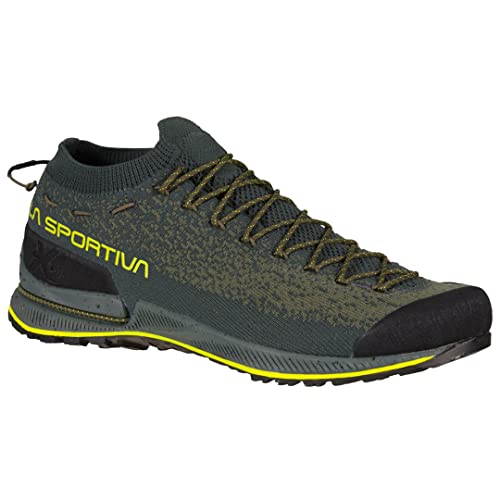 LA SPORTIVA M Tx2 Evo Grau - Leichter funktioneller Vibram Herren Zustiegssschuh, Größe EU 43 - Farbe Beetle - Citrus von LA SPORTIVA