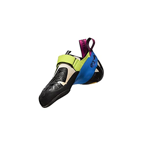 LA SPORTIVA Damen Skwama Kletterschuhe, Apple Green-Cobalt Blue, EU 34.5 von LA SPORTIVA