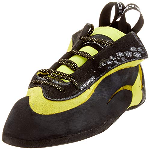 LA SPORTIVA M Miura Grün - Stabiler präziser Leder Herren Kletterschuh, Größe EU 39 - Farbe Lime von LA SPORTIVA