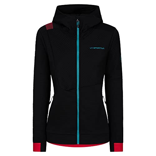 LA SPORTIVA Mood Hoody W Black/Hibiscus von LA SPORTIVA