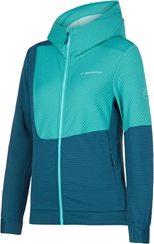 LA SPORTIVA Mood Hoody Women, L, Storm Blue/Lagoon von LA SPORTIVA