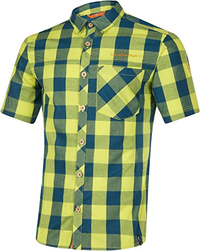 LA SPORTIVA Nomad SS Shirt, L, Lime Punch/Hawaiian Sun von LA SPORTIVA