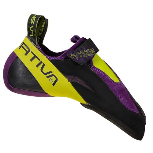 LA SPORTIVA Python Kletterschuhe, Purple-Lime Punch, EU 44 von LA SPORTIVA