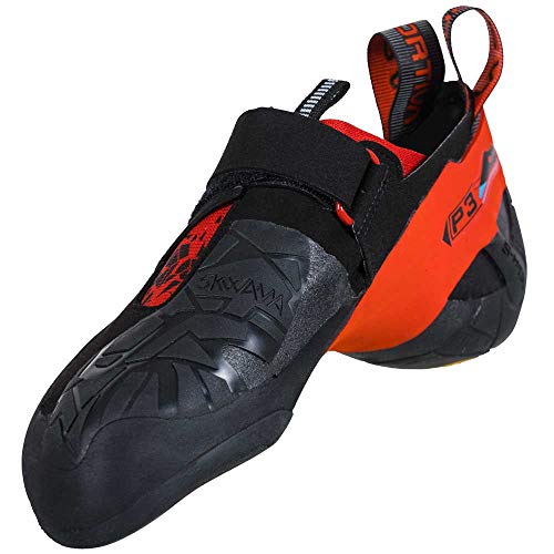 La Sportiva S.p.A. Skwama Men Größe 44,5 Black-Poppy von LA SPORTIVA