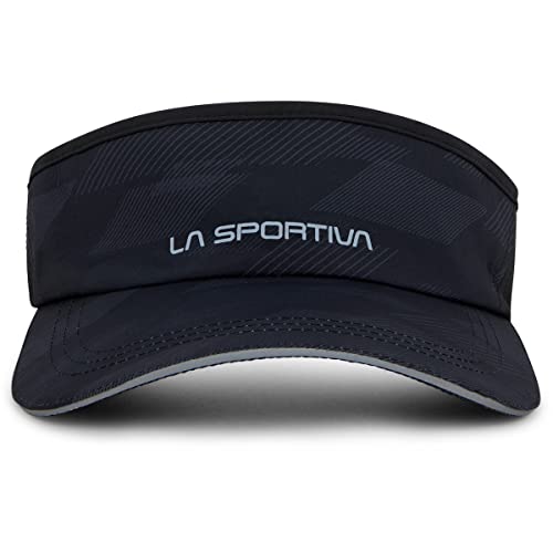 LA SPORTIVA Skyrun Visor Cap, Black-Cloud, L von LA SPORTIVA