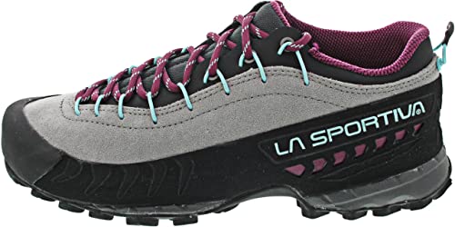 LA SPORTIVA W Tx 4 Grau - Leichter robuster Damen Leder-Approachschuh, Größe EU 37.5 - Farbe Grey - Iceberg von LA SPORTIVA