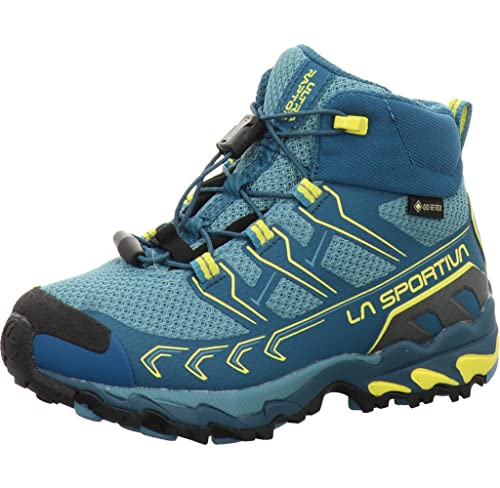 La Sportiva Ultra Raptor II Mid Jr GTX hikingstiefel, Blau (Space Blue Blaze), 31 EU von LA SPORTIVA