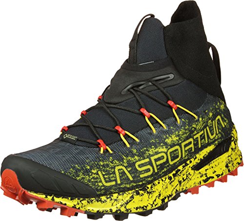 LA SPORTIVA Uragano GTX Schuhe, Black-Yellow, EU 44 von LA SPORTIVA