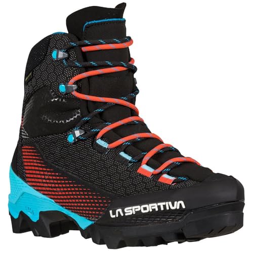 LA SPORTIVA LaSportiva Aequilibrium ST Women GTX Damen Bergschuh schwarz/orange/blau - 37,5 von LA SPORTIVA