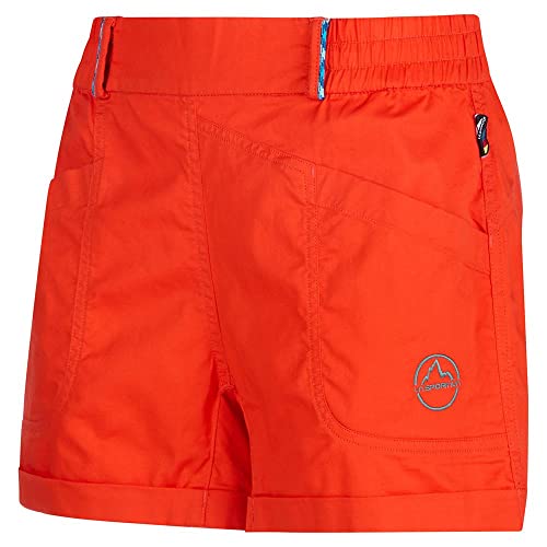 LA SPORTIVA W Escape Short Rot - Bequeme atmungsaktive Damen Shorts, Größe S - Farbe Cherry Tomato von LA SPORTIVA