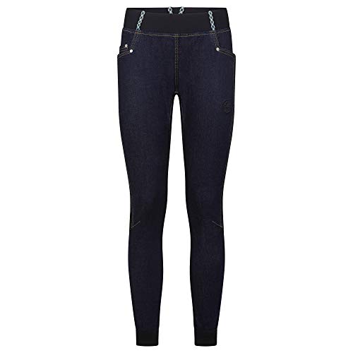 LA SPORTIVA W Mescalita Pant Blau - Elastische robuste Damen Kletterhose, Größe XS - Farbe Jeans - Black von LA SPORTIVA