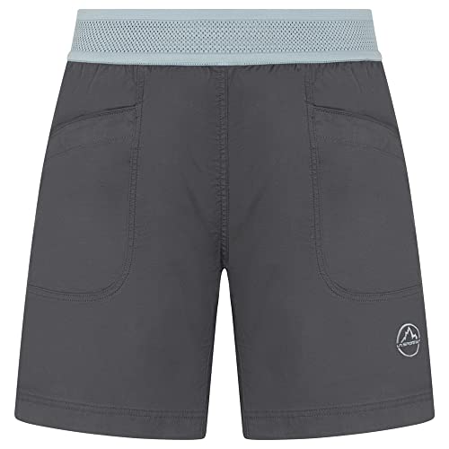 LA SPORTIVA W Onyx Short Grau - Gemütliche langlebige Damen Shorts, Größe L - Farbe Carbon - Cloud von LA SPORTIVA